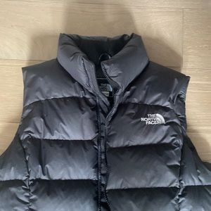 North face puffer vest